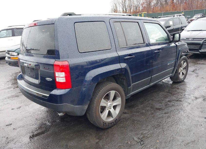 Photo 4 of 2017 Jeep Patriot HIGH ALTITUDE 4X4 (VIN 1C4NJRFB5HD165045)