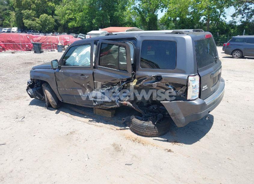 Photo 3 of 2017 Jeep Patriot HIGH ALTITUDE 4X4 (VIN 1C4NJRFB6HD206010)