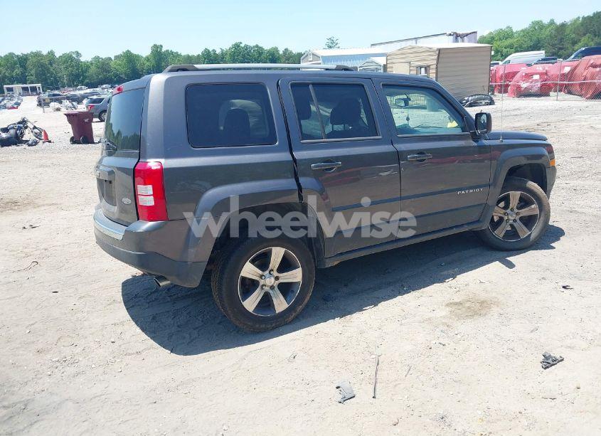 Photo 4 of 2017 Jeep Patriot HIGH ALTITUDE 4X4 (VIN 1C4NJRFB6HD206010)