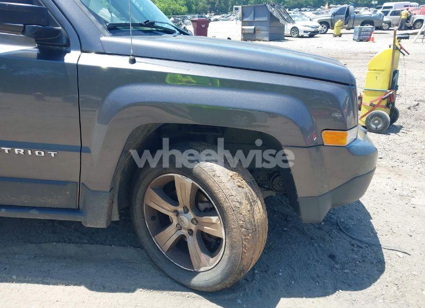 Photo 6 of 2017 Jeep Patriot HIGH ALTITUDE 4X4 (VIN 1C4NJRFB6HD206010)