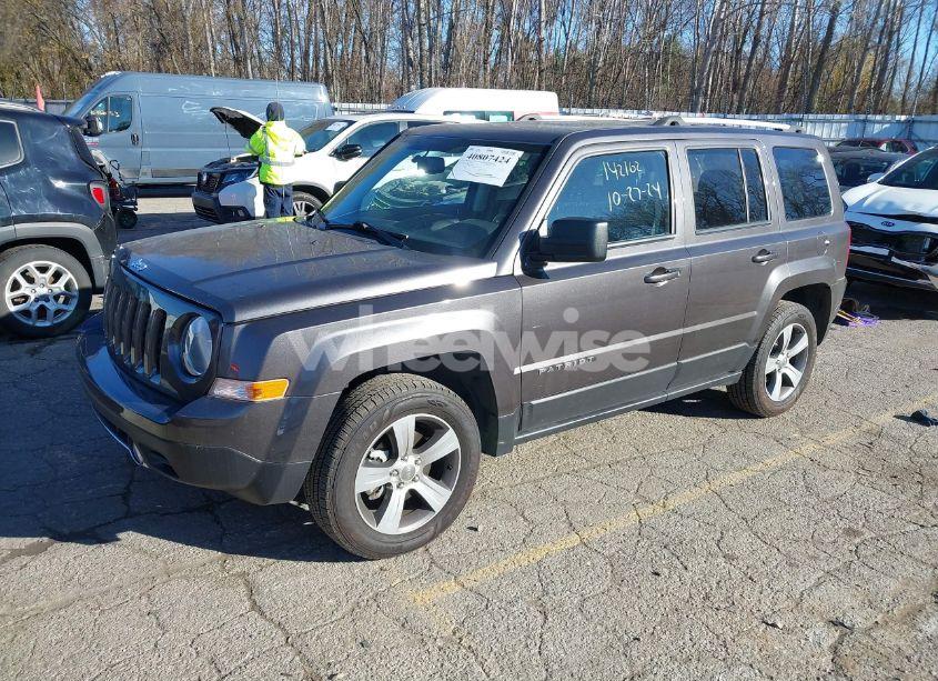 Photo 2 of 2017 Jeep Patriot HIGH ALTITUDE 4X4 (VIN 1C4NJRFB7HD194823)