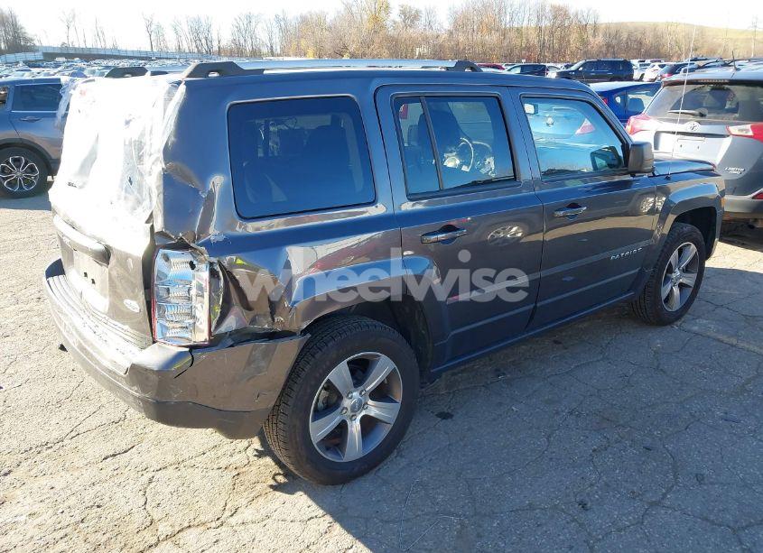 Photo 4 of 2017 Jeep Patriot HIGH ALTITUDE 4X4 (VIN 1C4NJRFB7HD194823)