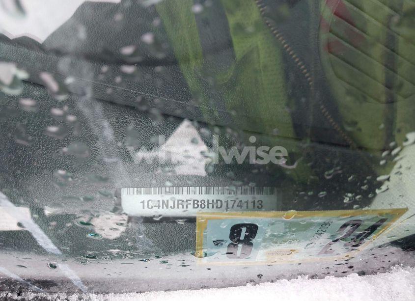 Photo 9 of 2017 Jeep Patriot LATITUDE 4X4 (VIN 1C4NJRFB8HD174113)