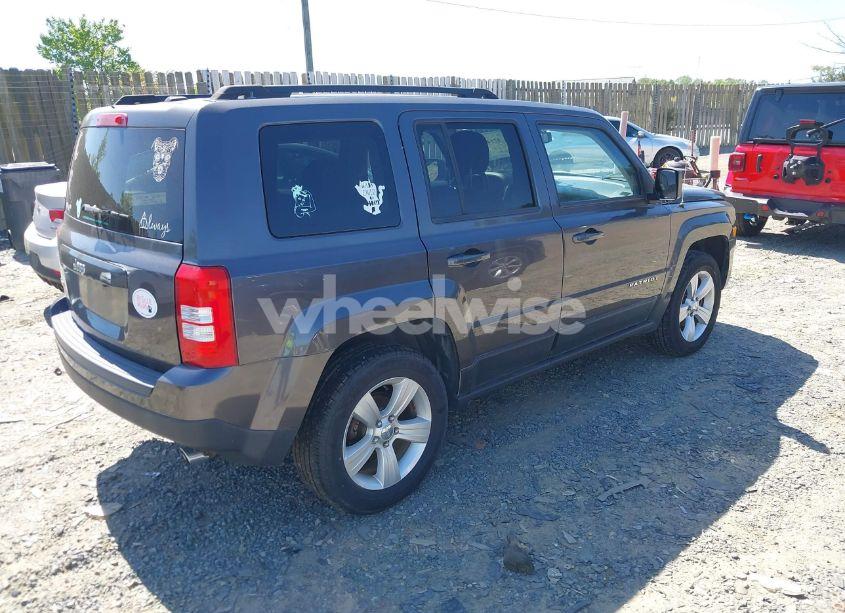 Photo 4 of 2017 Jeep Patriot LATITUDE 4X4 (VIN 1C4NJRFB8HD190411)