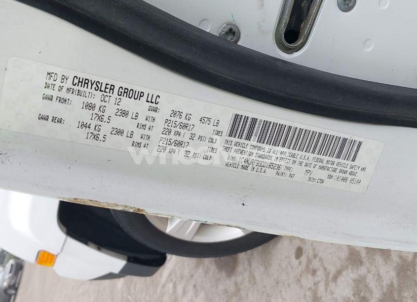 Photo 9 of 2013 Jeep Patriot LATITUDE (VIN 1C4NJRFB9DD165236)