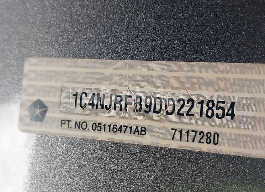 Photo 9 of 2013 Jeep Patriot LATITUDE (VIN 1C4NJRFB9DD221854)