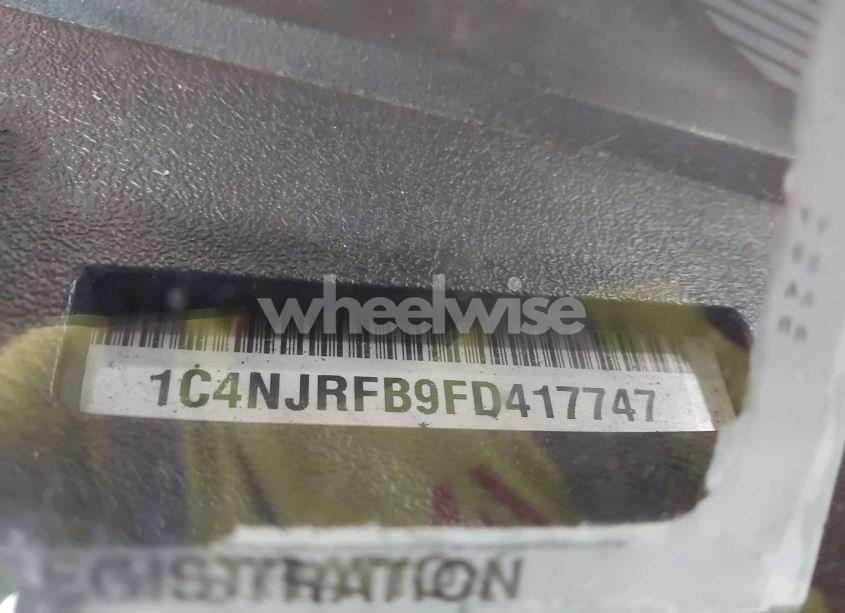 Photo 9 of 2015 Jeep Patriot HIGH ALTITUDE EDITION (VIN 1C4NJRFB9FD417747)