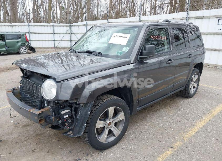 Photo 2 of 2017 Jeep Patriot HIGH ALTITUDE 4X4 (VIN 1C4NJRFB9HD195536)