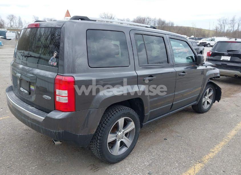 Photo 4 of 2017 Jeep Patriot HIGH ALTITUDE 4X4 (VIN 1C4NJRFB9HD195536)