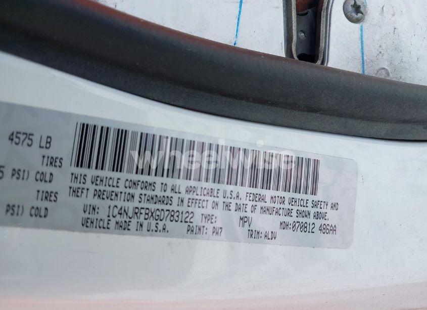 Photo 9 of 2016 Jeep Patriot HIGH ALTITUDE EDITION (VIN 1C4NJRFBXGD783122)