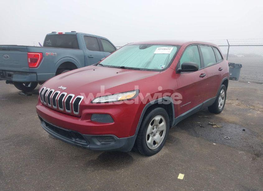 Photo 2 of 2014 Jeep Cherokee SPORT (VIN 1C4PJLAB0EW163636)