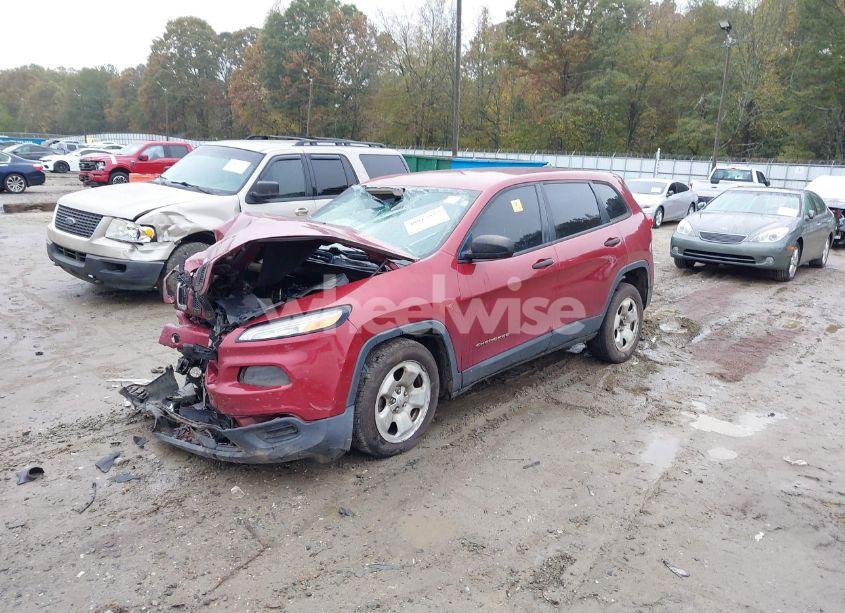 Photo 2 of 2014 Jeep Cherokee SPORT (VIN 1C4PJLAB0EW181201)