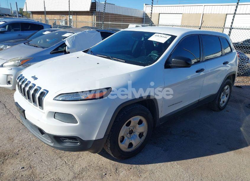 Photo 2 of 2014 Jeep Cherokee SPORT (VIN 1C4PJLAB0EW245494)