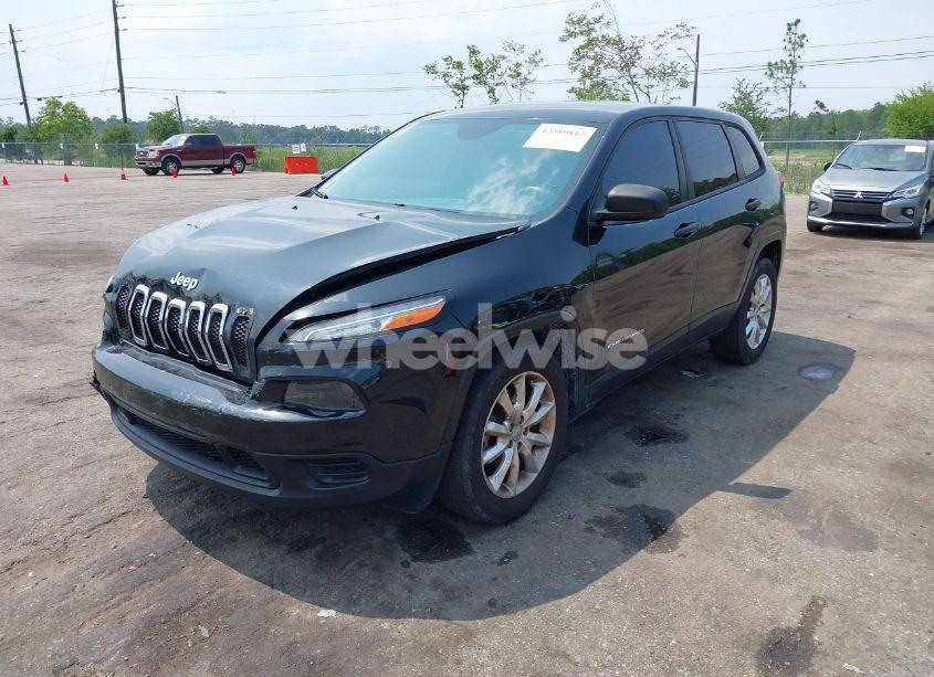 Photo 2 of 2015 Jeep Cherokee SPORT (VIN 1C4PJLAB0FW546980)
