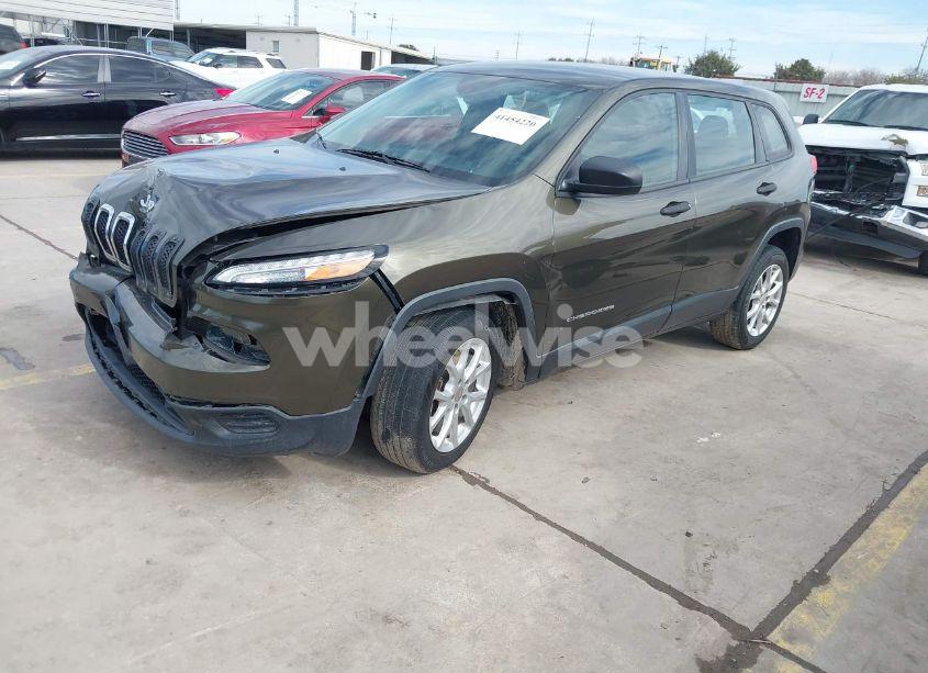 Photo 2 of 2015 Jeep Cherokee SPORT (VIN 1C4PJLAB0FW596407)