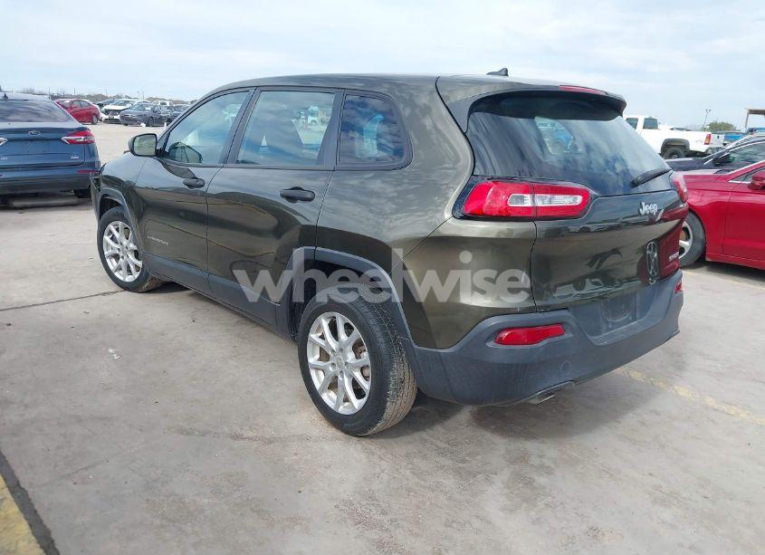 Photo 3 of 2015 Jeep Cherokee SPORT (VIN 1C4PJLAB0FW596407)