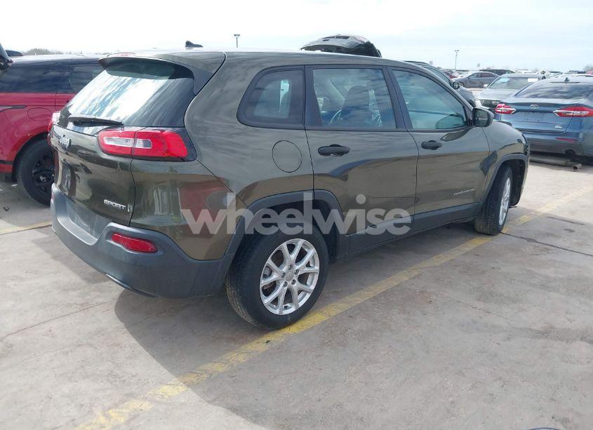 Photo 4 of 2015 Jeep Cherokee SPORT (VIN 1C4PJLAB0FW596407)