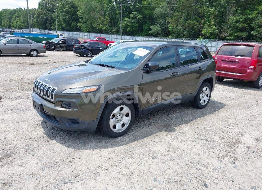 Photo 2 of 2015 Jeep Cherokee SPORT (VIN 1C4PJLAB0FW660722)