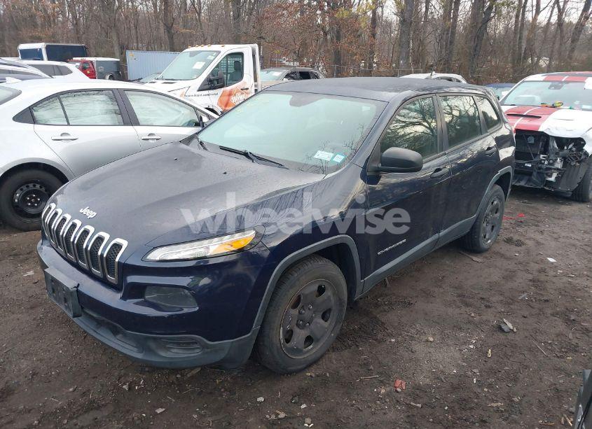 Photo 2 of 2014 Jeep Cherokee SPORT (VIN 1C4PJLAB1EW163810)