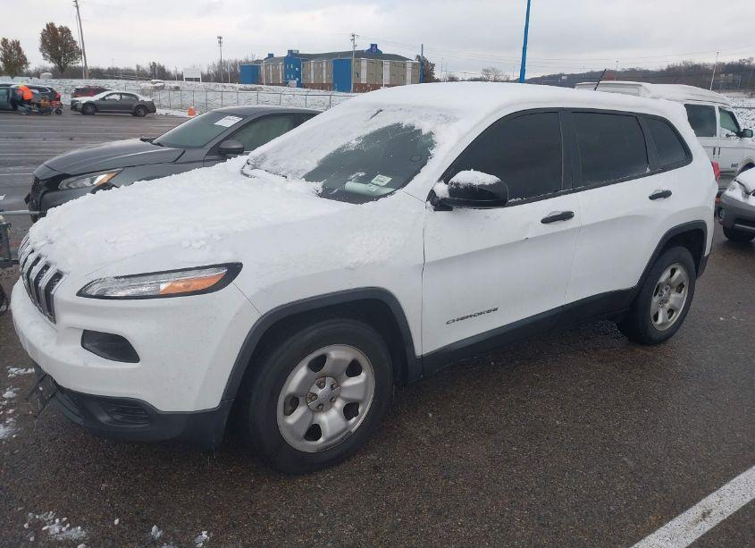 Photo 2 of 2015 Jeep Cherokee SPORT (VIN 1C4PJLAB1FW676718)
