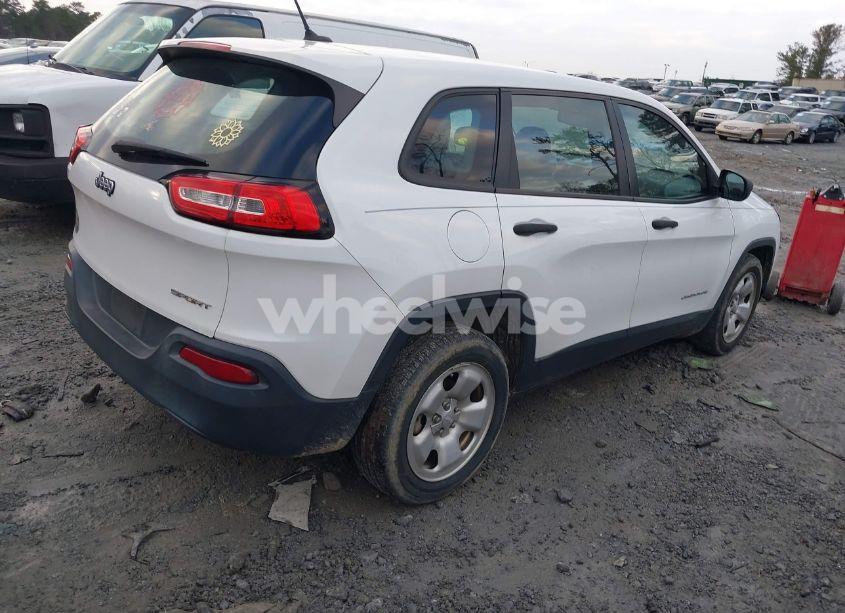 Photo 4 of 2016 Jeep Cherokee SPORT (VIN 1C4PJLAB1GW159968)