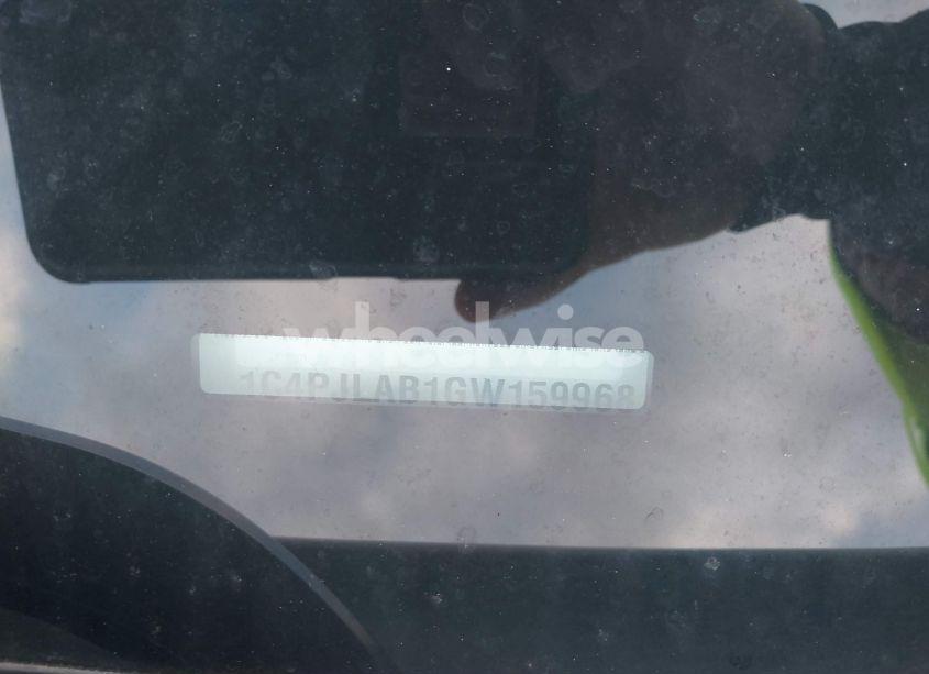 Photo 9 of 2016 Jeep Cherokee SPORT (VIN 1C4PJLAB1GW159968)