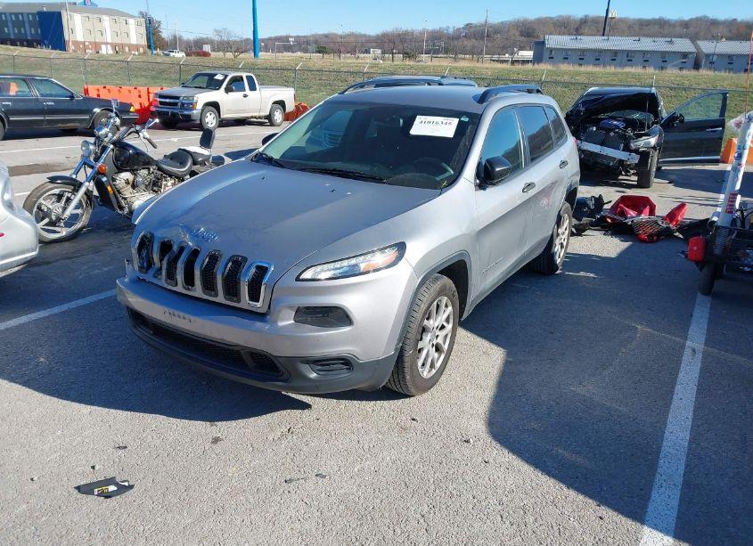 Photo 2 of 2016 Jeep Cherokee SPORT (VIN 1C4PJLAB1GW264896)