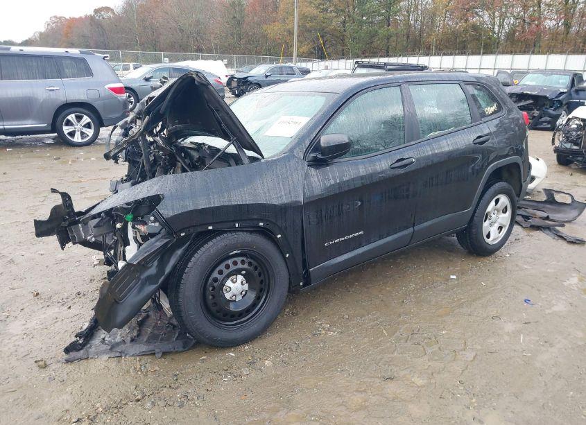 Photo 2 of 2014 Jeep Cherokee SPORT (VIN 1C4PJLAB2EW182740)