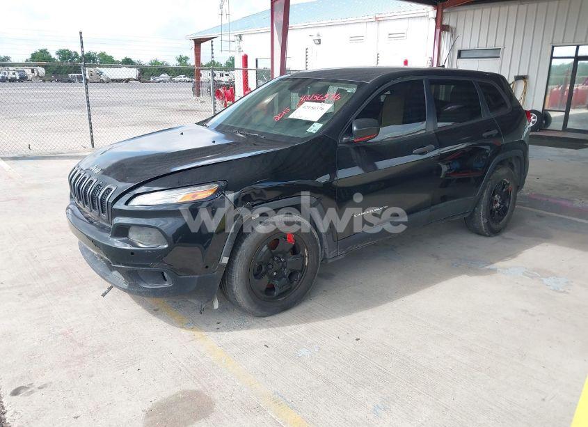 Photo 2 of 2015 Jeep Cherokee SPORT (VIN 1C4PJLAB2FW539397)
