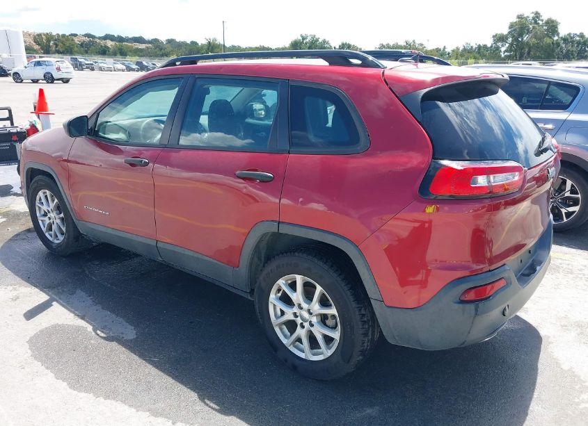 Photo 3 of 2016 Jeep Cherokee SPORT (VIN 1C4PJLAB2GW107121)