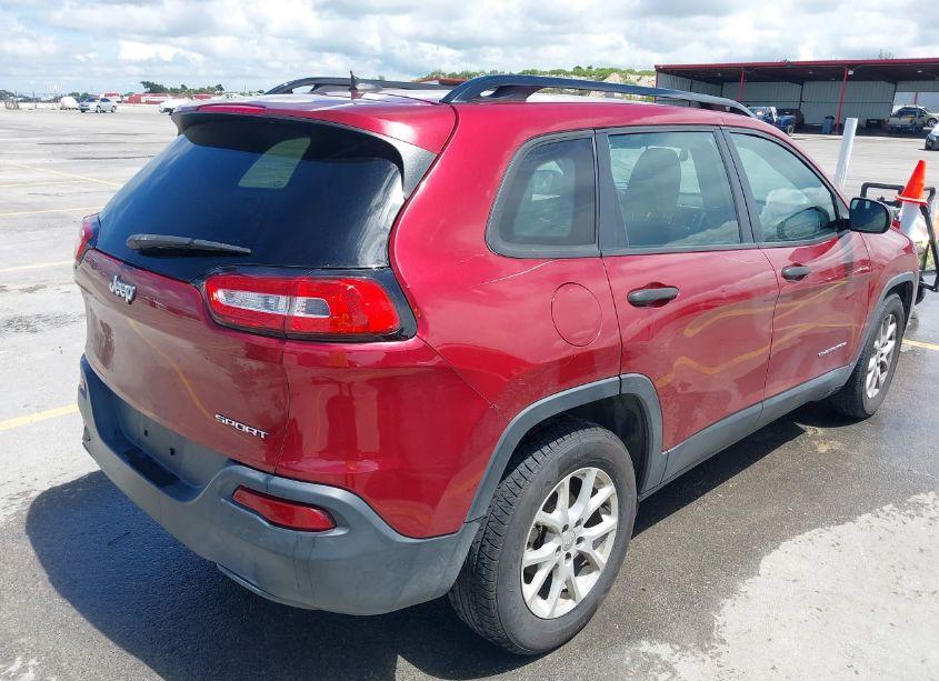 Photo 4 of 2016 Jeep Cherokee SPORT (VIN 1C4PJLAB2GW107121)