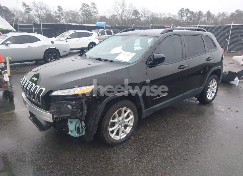 Photo 2 of 2017 Jeep Cherokee SPORT FWD (VIN 1C4PJLAB2HW642872)