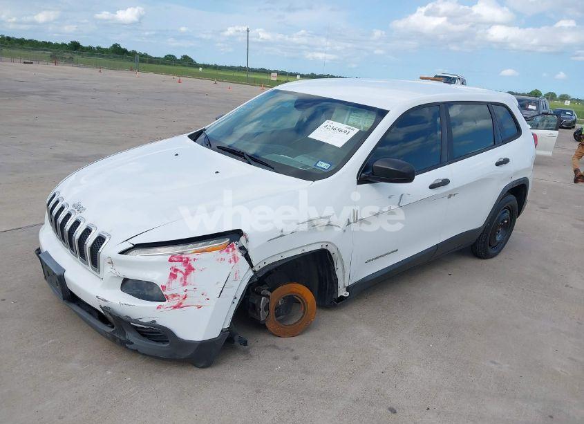 Photo 2 of 2014 Jeep Cherokee SPORT (VIN 1C4PJLAB3EW228379)