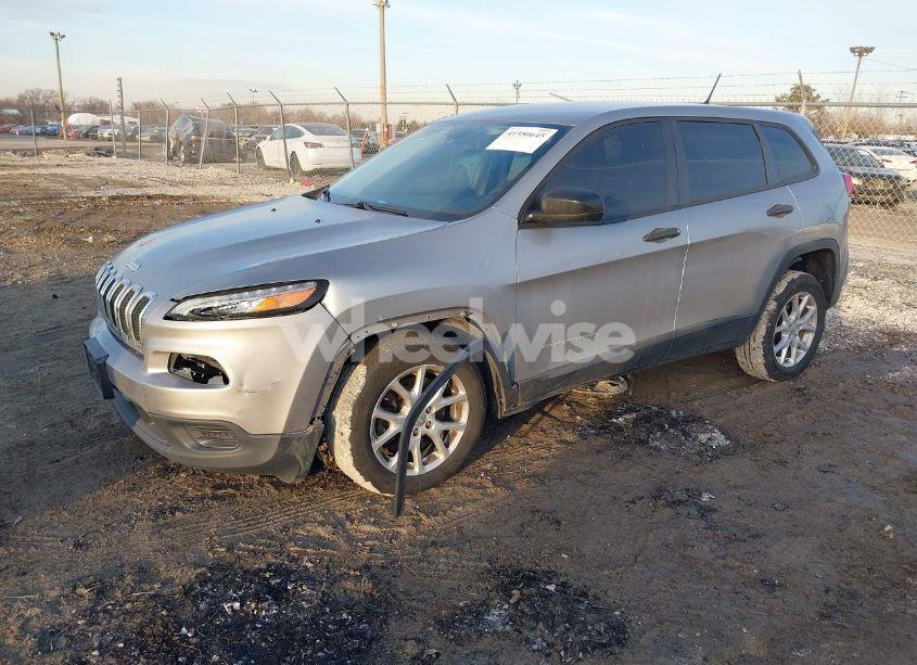 Photo 2 of 2014 Jeep Cherokee SPORT (VIN 1C4PJLAB3EW248826)