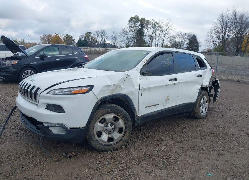 Photo 2 of 2016 Jeep Cherokee SPORT (VIN 1C4PJLAB3GW171622)