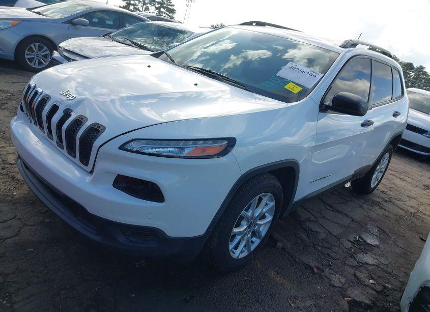 Photo 2 of 2016 Jeep Cherokee SPORT (VIN 1C4PJLAB3GW184306)