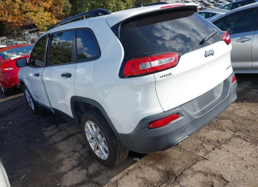 Photo 3 of 2016 Jeep Cherokee SPORT (VIN 1C4PJLAB3GW184306)