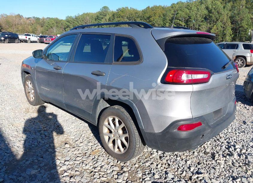 Photo 3 of 2016 Jeep Cherokee SPORT (VIN 1C4PJLAB3GW184516)