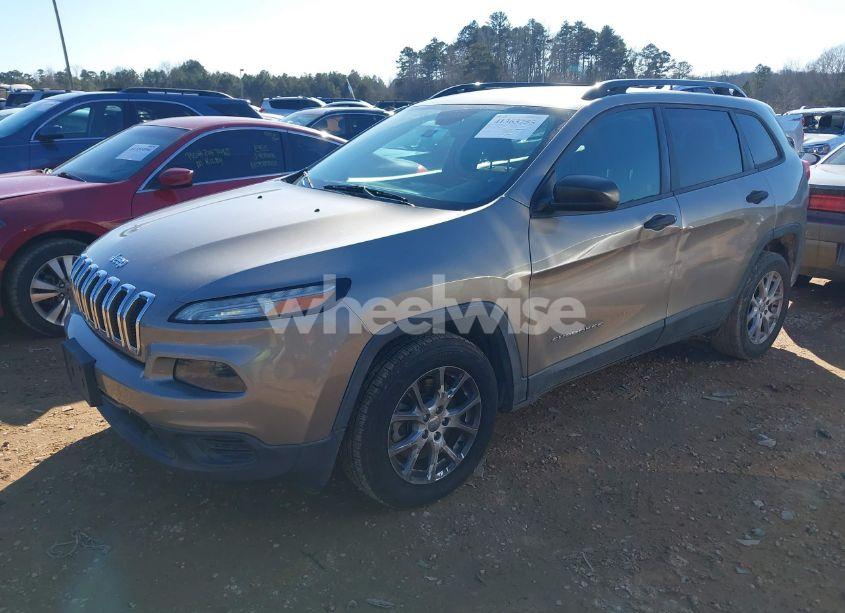 Photo 2 of 2016 Jeep Cherokee SPORT (VIN 1C4PJLAB3GW320174)