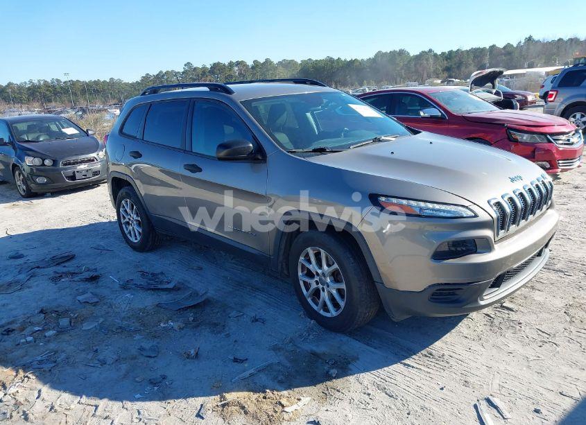 2017 Jeep Cherokee SPORT FWD (VIN 1C4PJLAB3HW653413) main photo