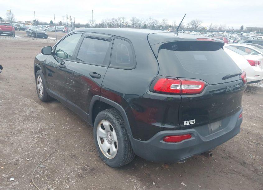 Photo 3 of 2014 Jeep Cherokee SPORT (VIN 1C4PJLAB4EW167253)