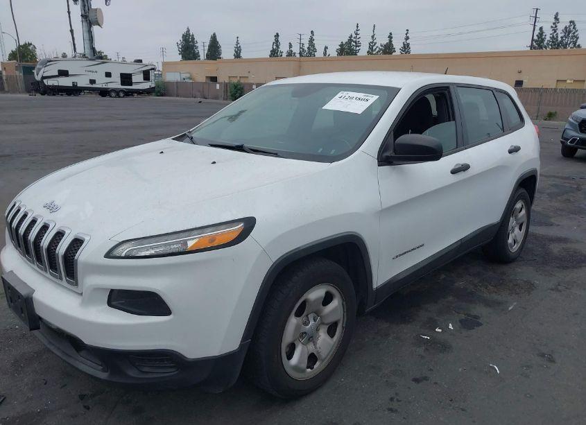 Photo 2 of 2014 Jeep Cherokee SPORT (VIN 1C4PJLAB4EW207489)