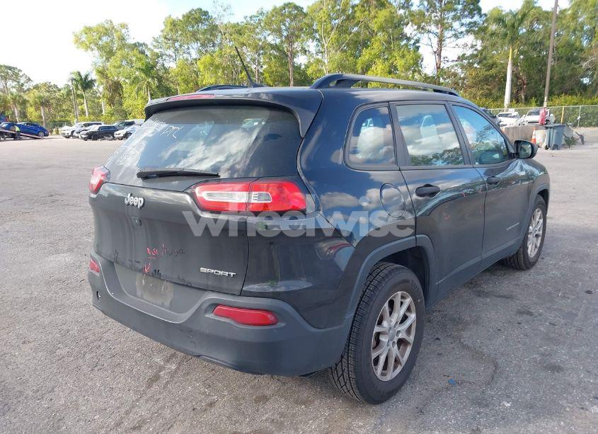 Photo 4 of 2015 Jeep Cherokee SPORT (VIN 1C4PJLAB4FW601978)