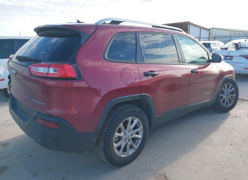 Photo 4 of 2015 Jeep Cherokee SPORT (VIN 1C4PJLAB4FW658049)