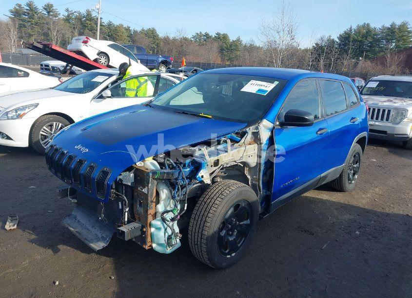 Photo 2 of 2015 Jeep Cherokee SPORT (VIN 1C4PJLAB4FW762251)