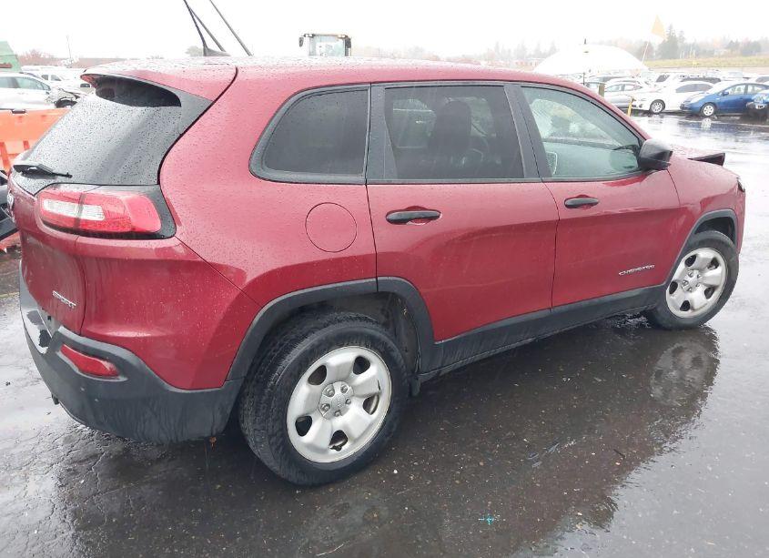 Photo 4 of 2016 Jeep Cherokee SPORT (VIN 1C4PJLAB4GW264214)