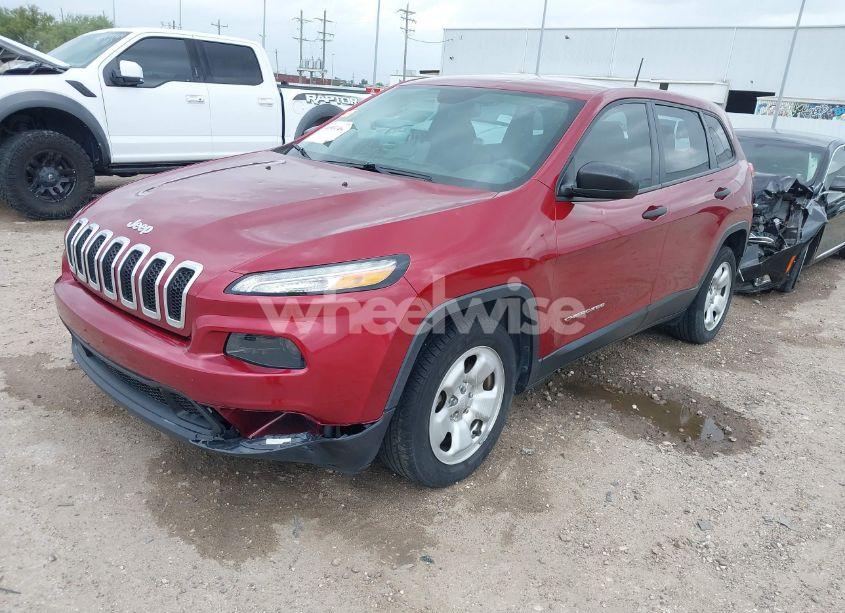 Photo 2 of 2017 Jeep Cherokee SPORT FWD (VIN 1C4PJLAB4HD231162)