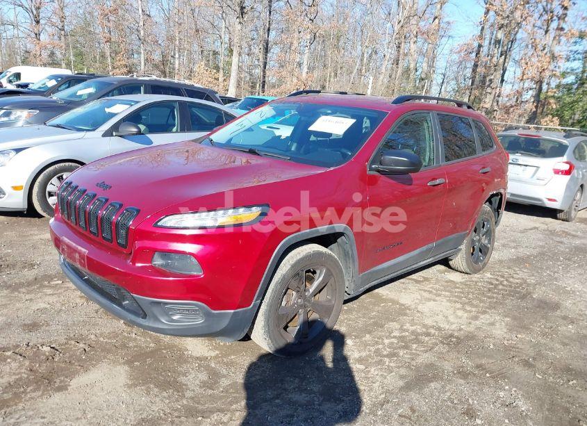 Photo 2 of 2017 Jeep Cherokee ALTITUDE FWD (VIN 1C4PJLAB4HW577233)