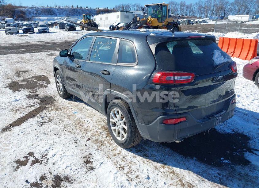 Photo 3 of 2014 Jeep Cherokee SPORT (VIN 1C4PJLAB5EW112858)