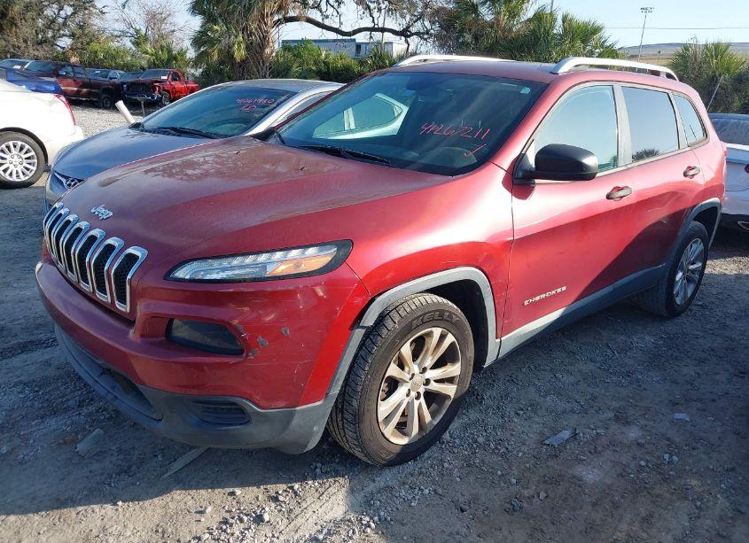 Photo 2 of 2015 Jeep Cherokee SPORT (VIN 1C4PJLAB5FW637355)